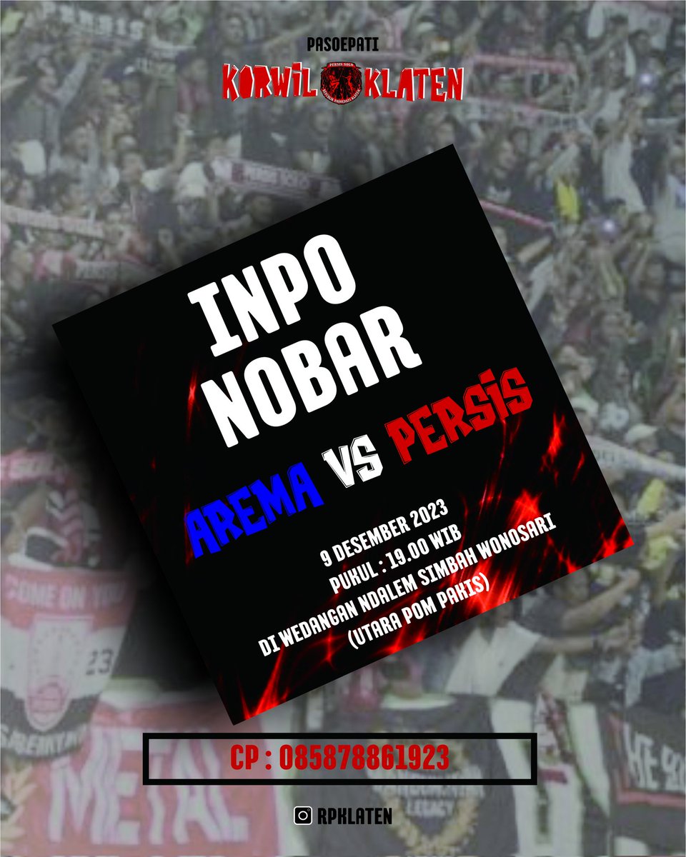 Nonton bareng area Klaten dsk. #RPKlaten