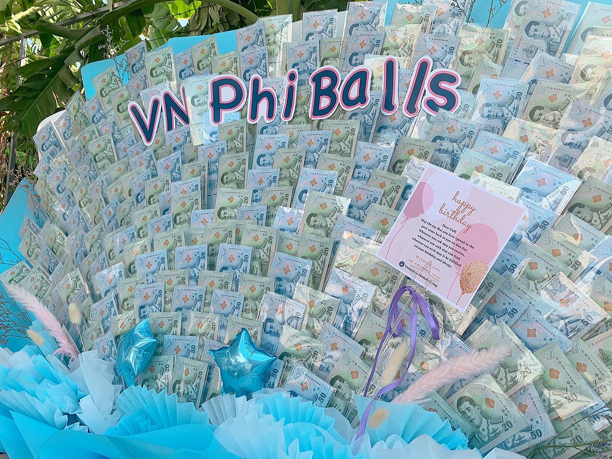 VNPBGroup's tweet photo. May the joy that you have spread in the past come back to you on this day.
Whatever you ask may you receive, whatever you seek may you find, whatever you wish may it be fulfilled on your birthday and always.Happy birthday to Gulf! Vietnamese PhiBalls love you.  
#Gift4GulfHBD26th https://t.co/GZJh0BgNB0