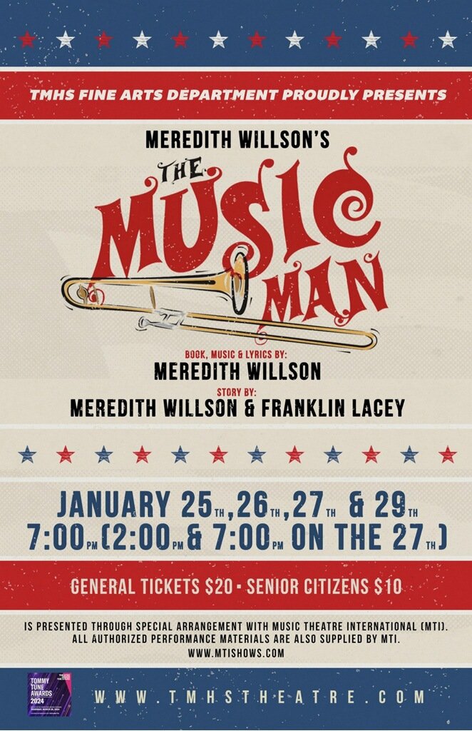 Here we go! Spread the word! TMHS Fine Arts presents, The Music Man! Tks are now on sale at tmhstheatre.com. 
This will be an amazing event! We are likely to sell out. Make plans now! <a href="/FineArtsTomball/">Tomball ISD Fine Arts</a> <a href="/TISDTMHS/">Tomball Memorial High School</a> <a href="/TomballISD/">Tomball ISD</a>