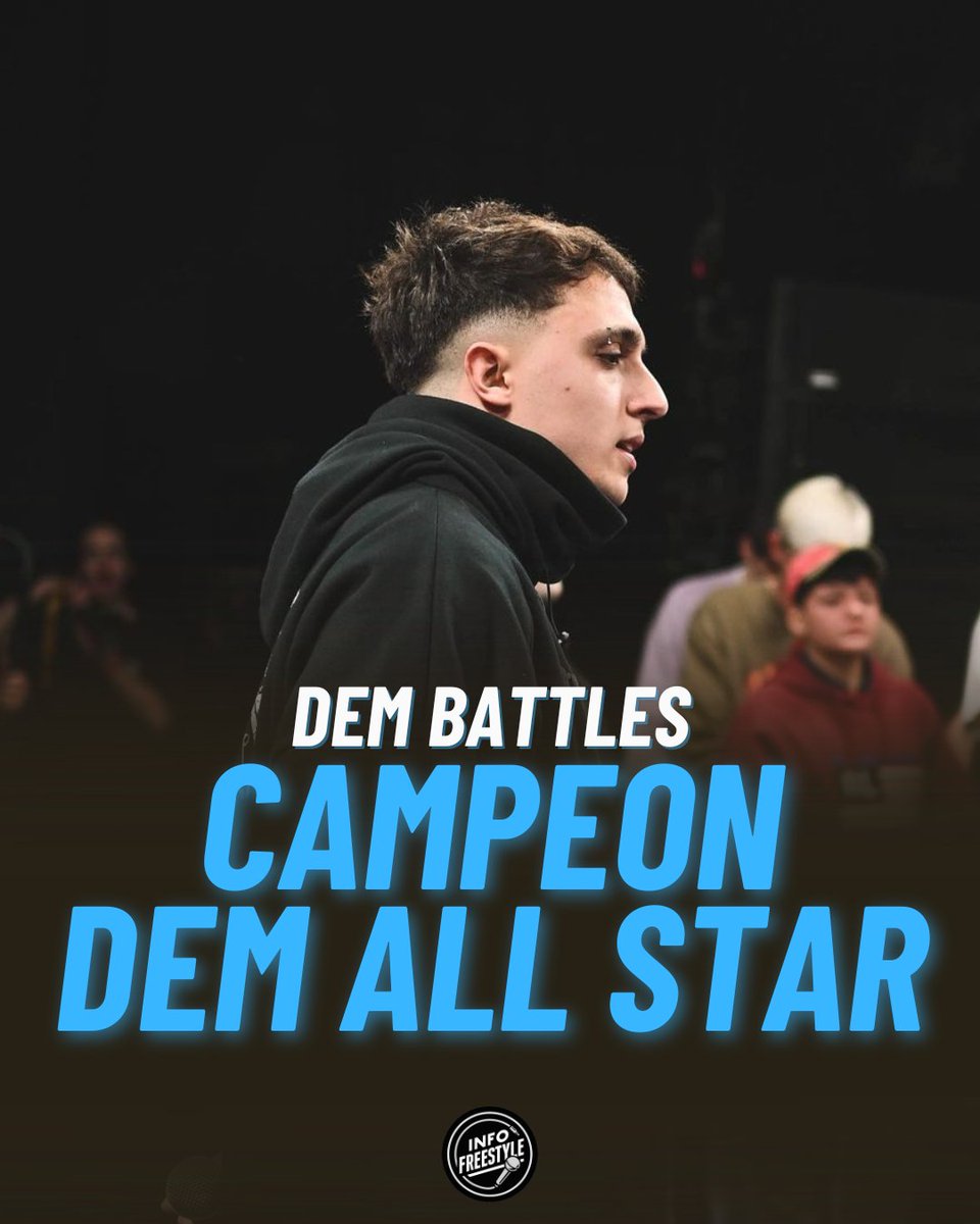 InfoFreestyle2's tweet photo. ¡Campeón DEM All Star! 🏆

El día de hoy ALEXUNDER 🇺🇾 se consagró campeón de la edición internacional de DEM Battles All Star que se realizó en Uruguay 🇺🇾 y venció en el enfrentamiento final a G5 🇦🇷.

Además, Spektro 🇺🇾 y Cafu 🇵🇪 cayeron en semifinales. 

#DEMBattles 🏆 https://t.co/L9mh1jiGEk
