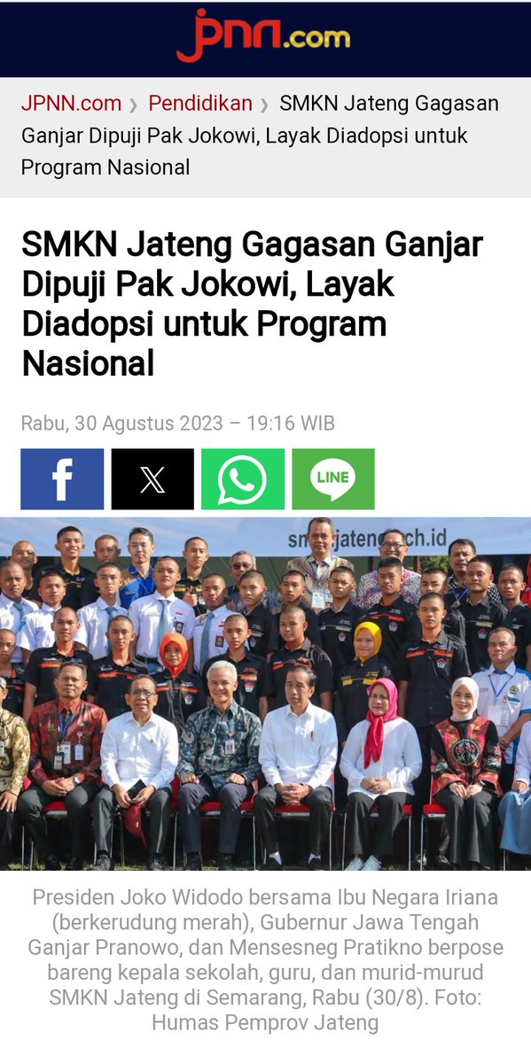 SahabatSaber's tweet photo. Apa hubungannya antara narasi tentang beliau dengan program maem gratis ini??
😅
Simpel aja. Kalo memang program maem gratis n minum cucu itu bagus, tentu udah dipake dong.

Beda dengan SMKN Jateng yang dipuji beliau bahkan akan diadopt secara nasional. 😎 https://t.co/uIFcKlBGeO