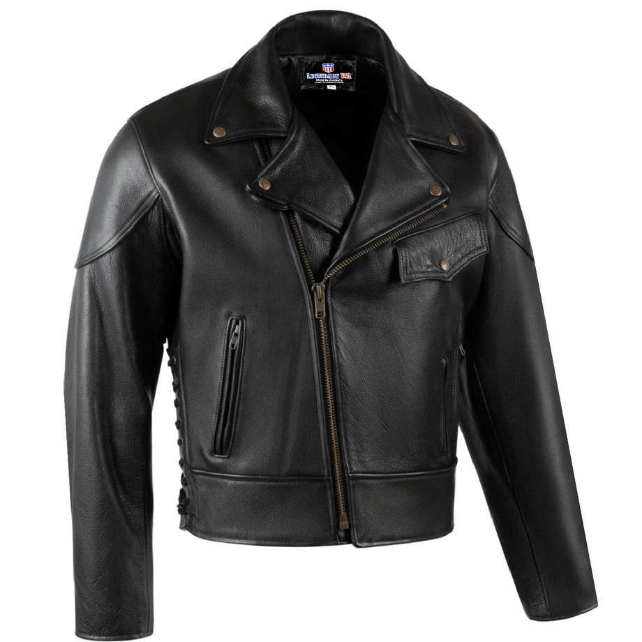 Legendary Black Hills Mens Leather Motorcycle Jacket

If you have a motorcycle 🏍️ Go shopping now! And get you a leather jacket etc. 
Coupon for 10% OFF Entire Order at
LegendaryUSA.com
Coupon code 
JOHNATHAN4994629