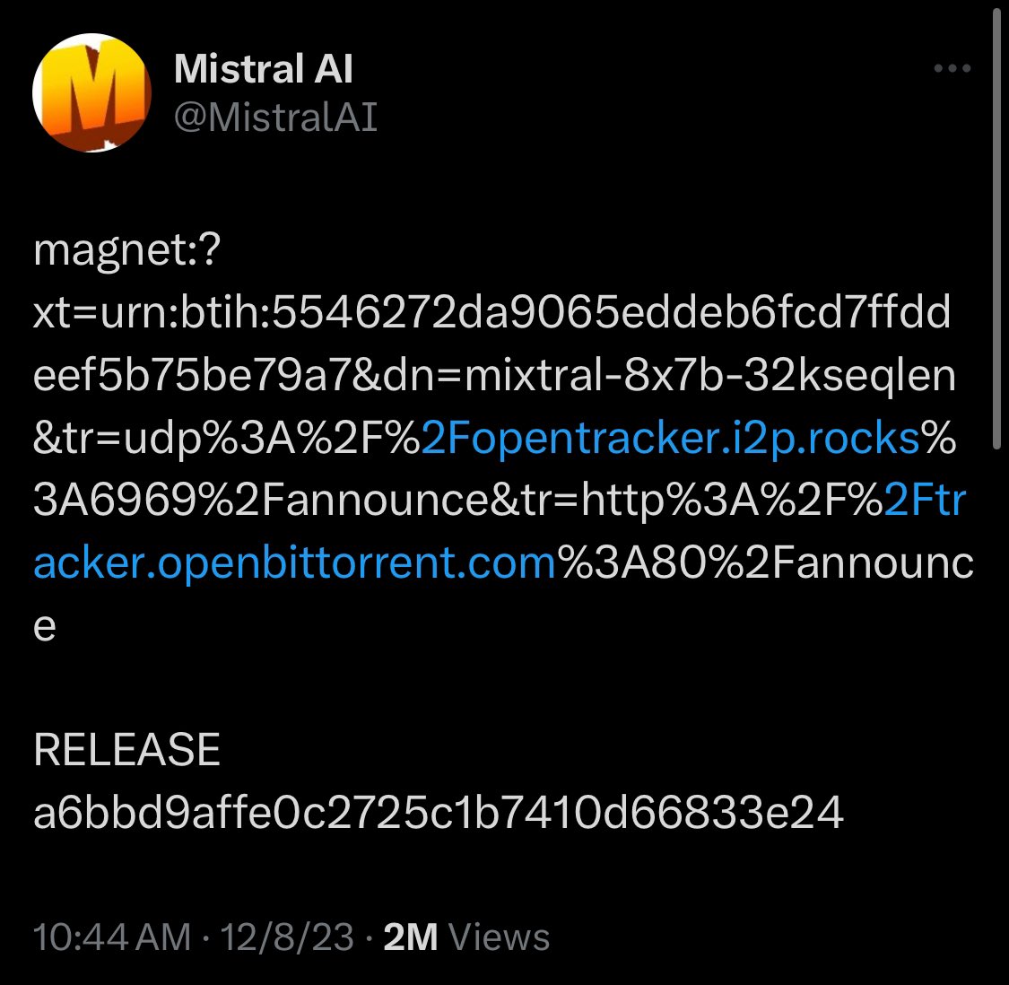 lulumeservey's tweet image. Google vs. Mistral: a tale of two AI launches and a case study in knowing your audience
Google announced their new model two days ago. It was named Gemini, and it wafted in with a blog post, brand guidelines, a press tour, and a polished sizzle reel that later turned out to be…