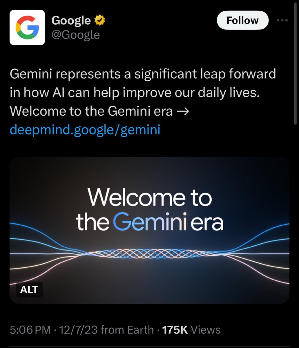 lulumeservey's tweet image. Google vs. Mistral: a tale of two AI launches and a case study in knowing your audience
Google announced their new model two days ago. It was named Gemini, and it wafted in with a blog post, brand guidelines, a press tour, and a polished sizzle reel that later turned out to be…