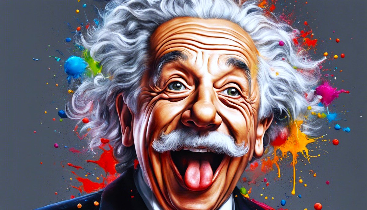 Science meets digital art in tribute to the mind that changed the world #DigitalArt #Einstein #GeniusMind #ArtisticExpression#DigitalPainting #ArtisticExpression # NFT