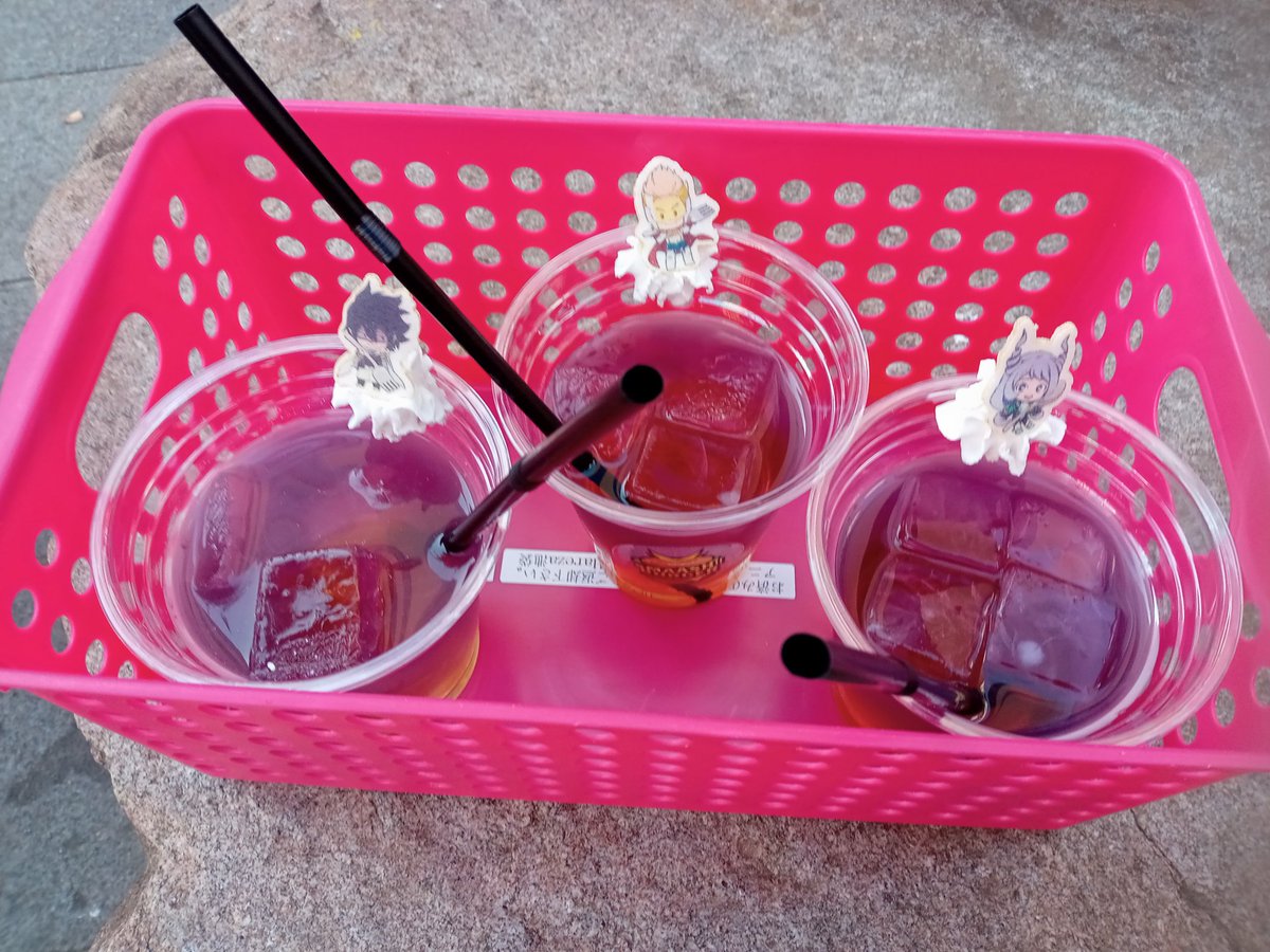 ✨✨ゆめのビッグ３ドリンク✨✨

（もともとはドリンク３杯です