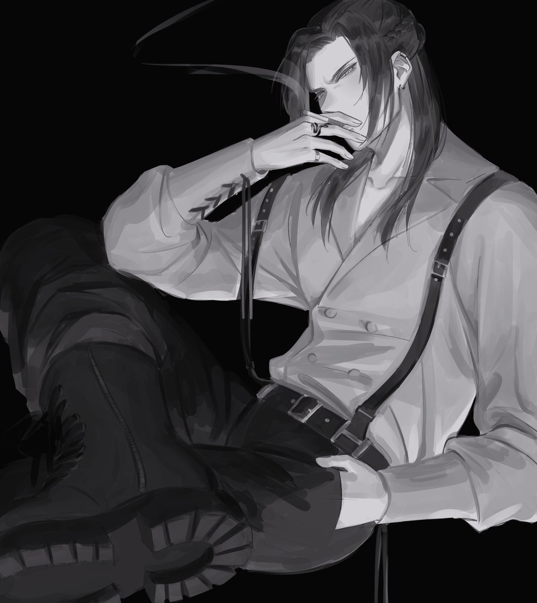 another old art, throwback to that one jc themed outfit