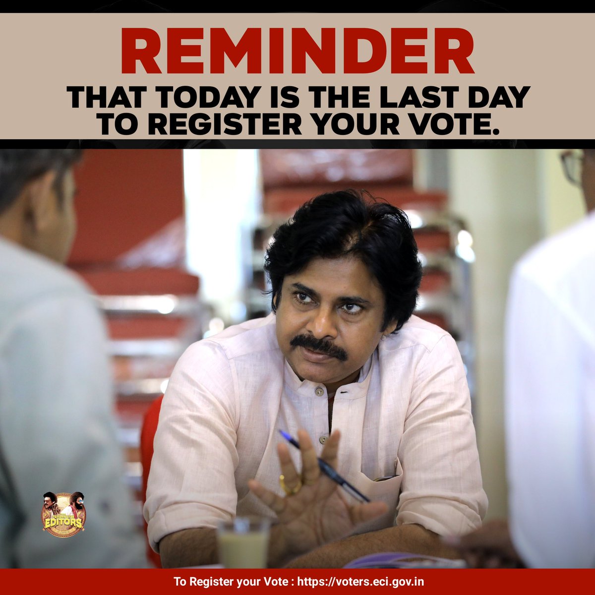 PKFC_KonaSeema's tweet photo. As the deadline to register your votes is nearing, it's time to re-check and register your votes.
To register as a new voter: https://t.co/rX9AdtYhcq
To check your existing vote: https://t.co/Pwmc14DsJ9
#MyVoteMyRight #RegisterYourVote
#VoteForAChange https://t.co/LI9vuEtM6F