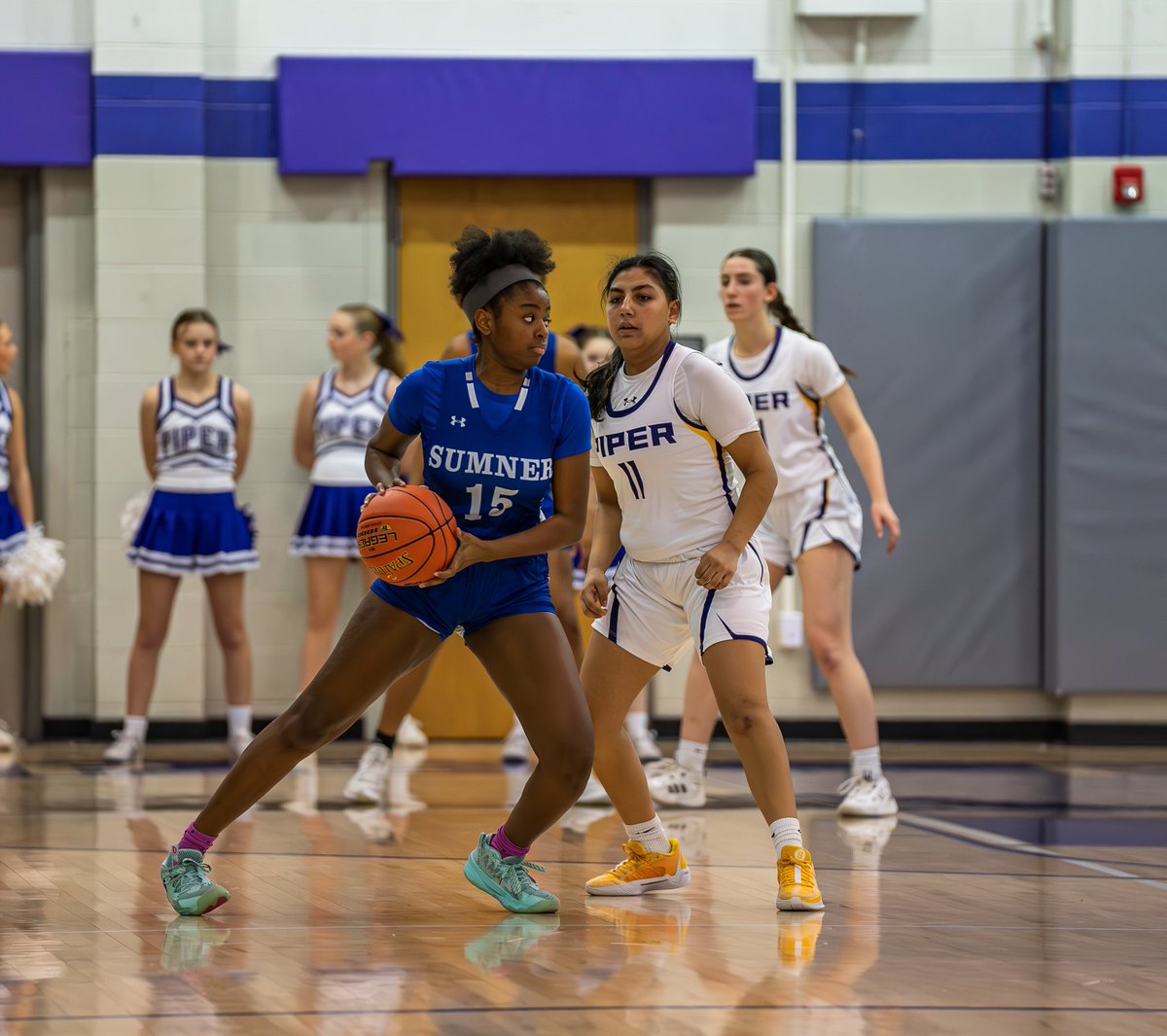 LadySabresBball's tweet photo. Win as a team, lose as a team. Sabres fall to Piper 43-67. Time to get back to the lab to prepare for conference play next week! 

📸Gaby Lopez 

#4theacademy https://t.co/UhlWnWHc2m