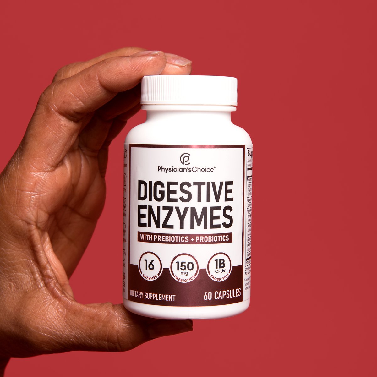 "No more post-meal regret! 🚫 Our Digestive Enzymes &amp; Probiotics blend is here to make every meal a delight. 🍽️ 16 enzymes, 3 soil-based probiotic strains, and organic prebiotics – a trifecta for a happy gut! 💚 #HappyGut #DigestiveHealth"