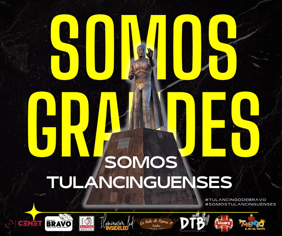 SOMOS GRANDES, SOMOS TULANCINGUENSES 
En esta página nos sentimos orgullosos de ser Tulancinguenses ¿Y tú? 
Apoyamos a todos los Tulancinguenses que tienen grandes proyectos, #Tulancingo #Hidalgo