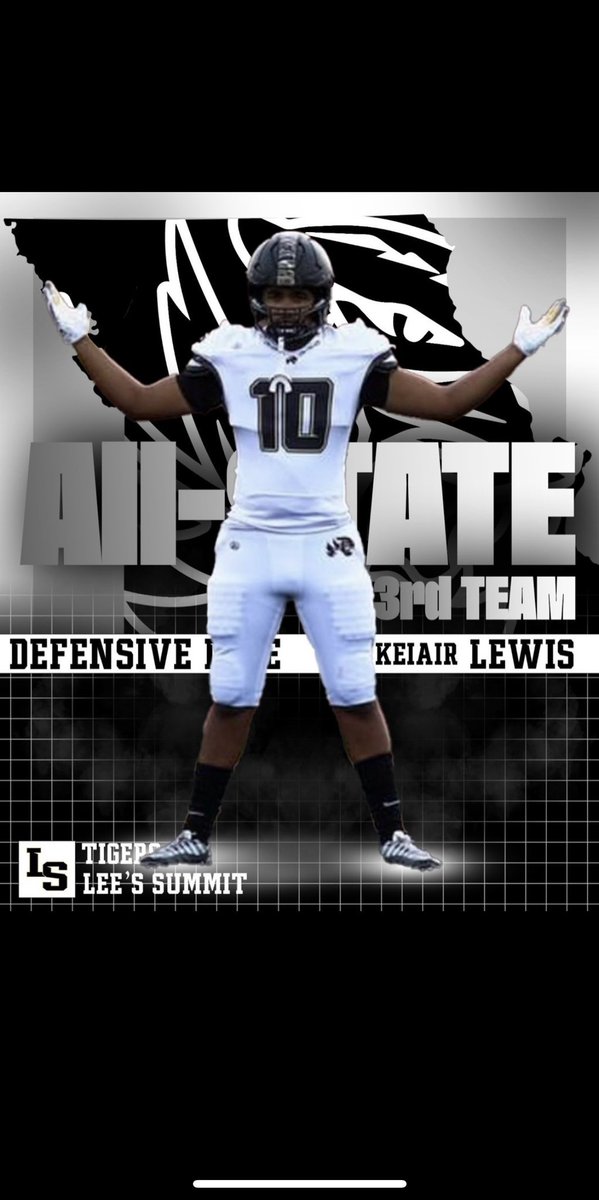 Keiair_'s tweet photo. Honored and Blessed to receive 3rd team All state DE/DLine. Still room for improvement but still very blessed. I want to thank all the coaches that helped me achieve this goal @ADub816 @tylerterrance_ @coachericthomas @theCoach_Palmer @lstigerfootball https://t.co/iqlg7gojnO