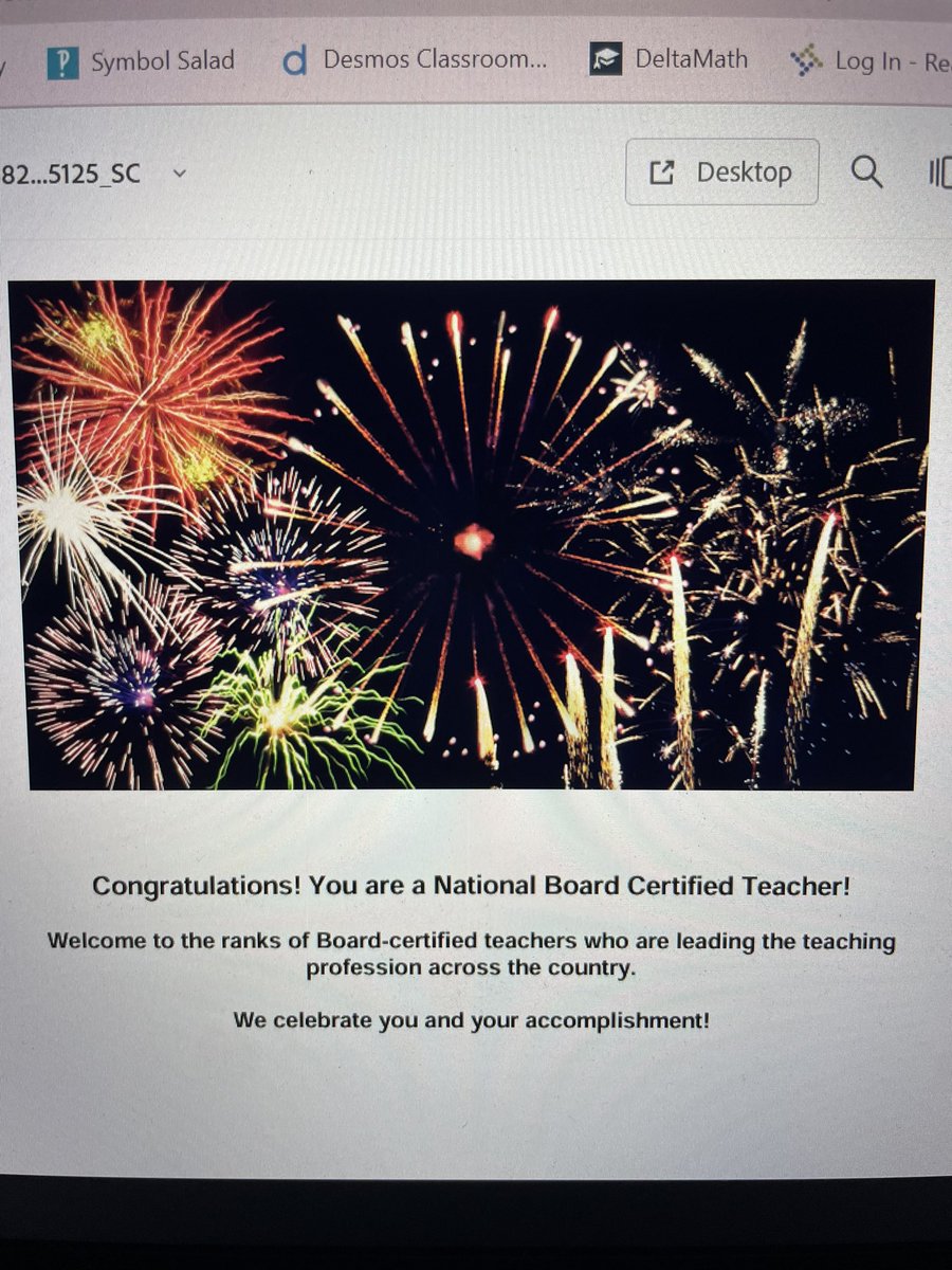 Kassi Carey, NBCT tweet media