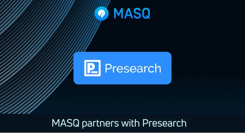 🤝 Today we announce our official partnership with <a href="/presearchnews/">Presearch</a> ! 🌐 

MASQ and Presearch unite to redefine privacy-centric web3 experiences. 

Read the full press release here: masqbrowser.com/blog/masq-and-…
