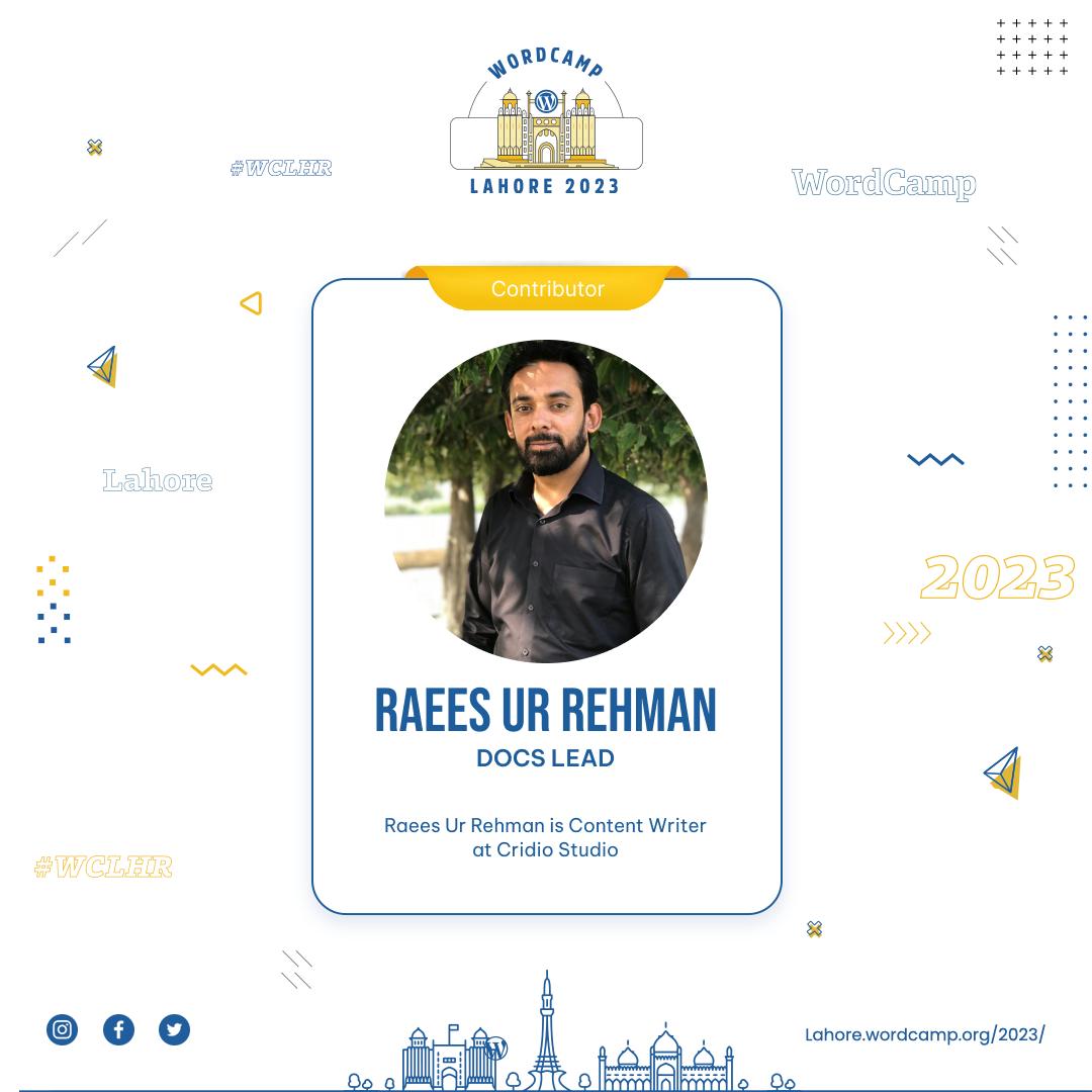 WordCamp Lahore tweet media