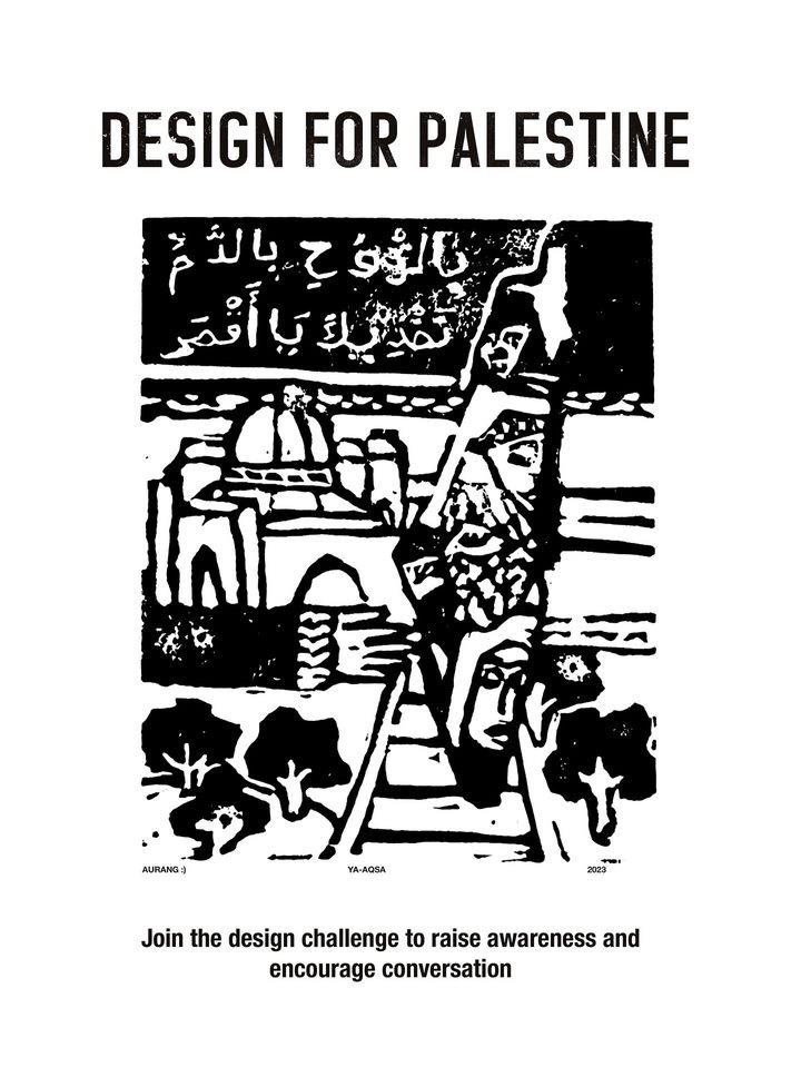lekinmeradil's tweet image. A friend and I were putting up posters the other had designed around campus, and we had the idea of sharing the ideas we were using. feel free to use these prompts. #designforpalestine