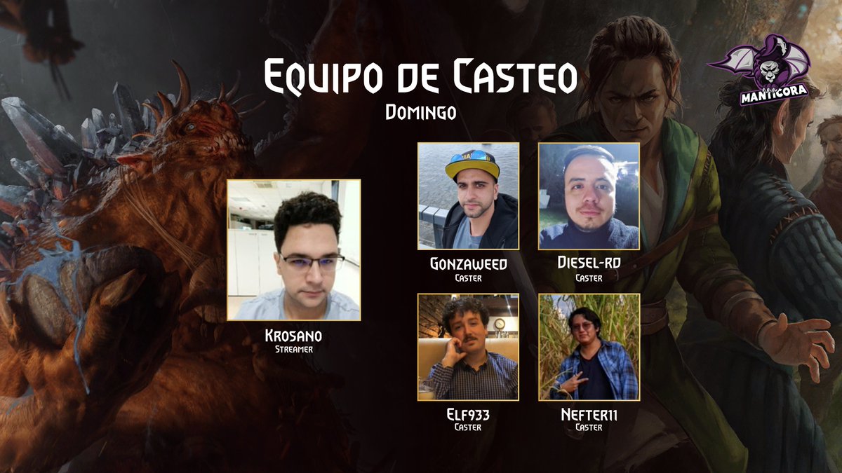 ¡Continuamos con el casteo del <a href="/GWENTMasters/">GWENT Masters</a>, acompáñennos y disfruten con nosotros! Este es nuestro equipo de casters para este fin de semana: 
<a href="/Gwent_Esp/">Gwent Esp - Comunidad</a> <a href="/Gwent_LAT/">Gwent Latino - Comunidad</a>
