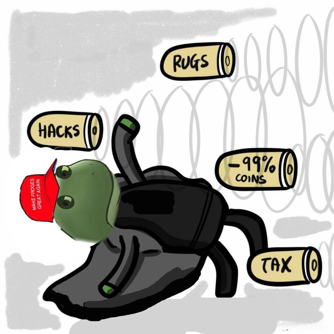 <a href="/realXRPwhale/">XRP whale</a> Meanwhile $froge is dodging bullets like neo in the matrix! $froge #froge #frogearmy <a href="/FrogeVIP/">Froge</a>