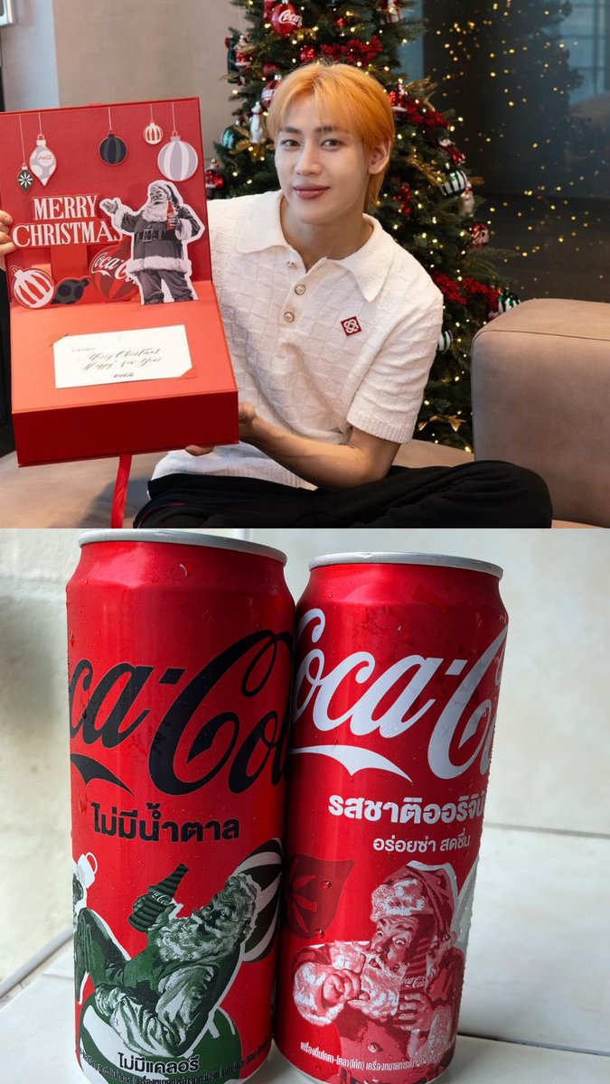 Our 🐍It's not only a talented, gifted artist, a cute, kind boy but also a brilliant model and business man who represents top brands and owns a chain of restaurants.
So proud of this young man💪🐍

BamBam X Coca-Cola
🎄🎊🎇🔥🐍
#CocaCola #Christmas 
#RealMagic 
#BamBam @BamBam1A