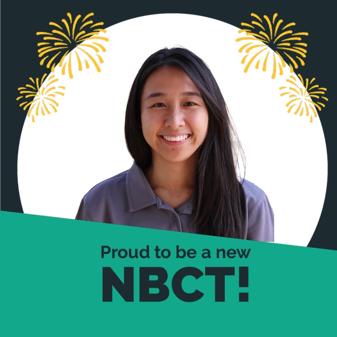 🎉I passed! I’m a National Cert. Teacher! The 2 yrs wait and 200 pgs essays were no joke. I faced many challenges during the process, but it’s totally worth it at the end. Thank you for those who supported me along the way & helped me overcome obstacles! #RISDWeAreOne #NBCTstrong