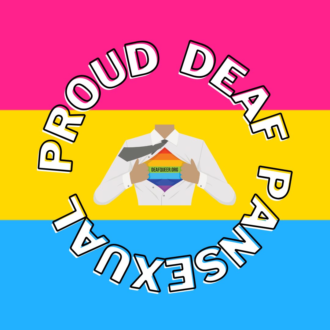 Happy Pansexual &amp; Panromantic Pride Day!

You are seen and loved! <3

#DeafPansexual #DeafPanromantic #Pansexual #PansexualPrideDay #WeLoveYou