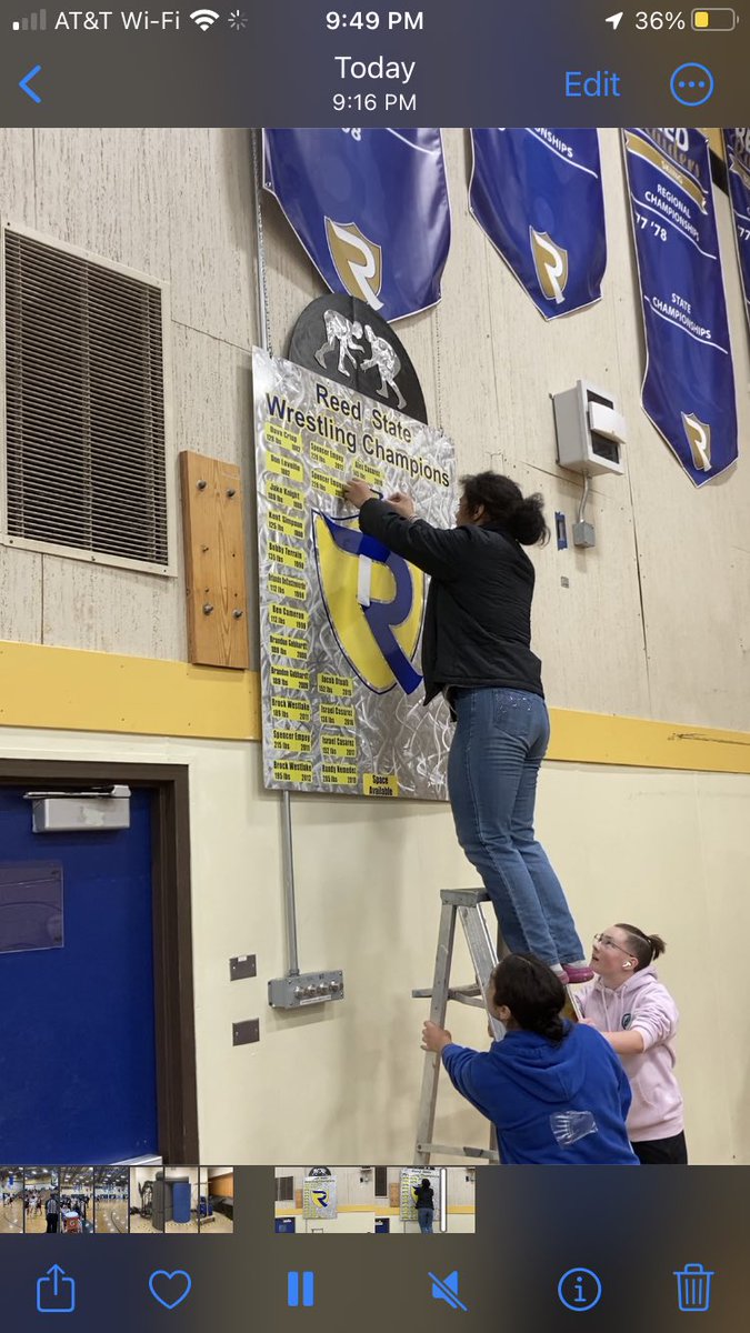 Reed HS Athletics tweet media