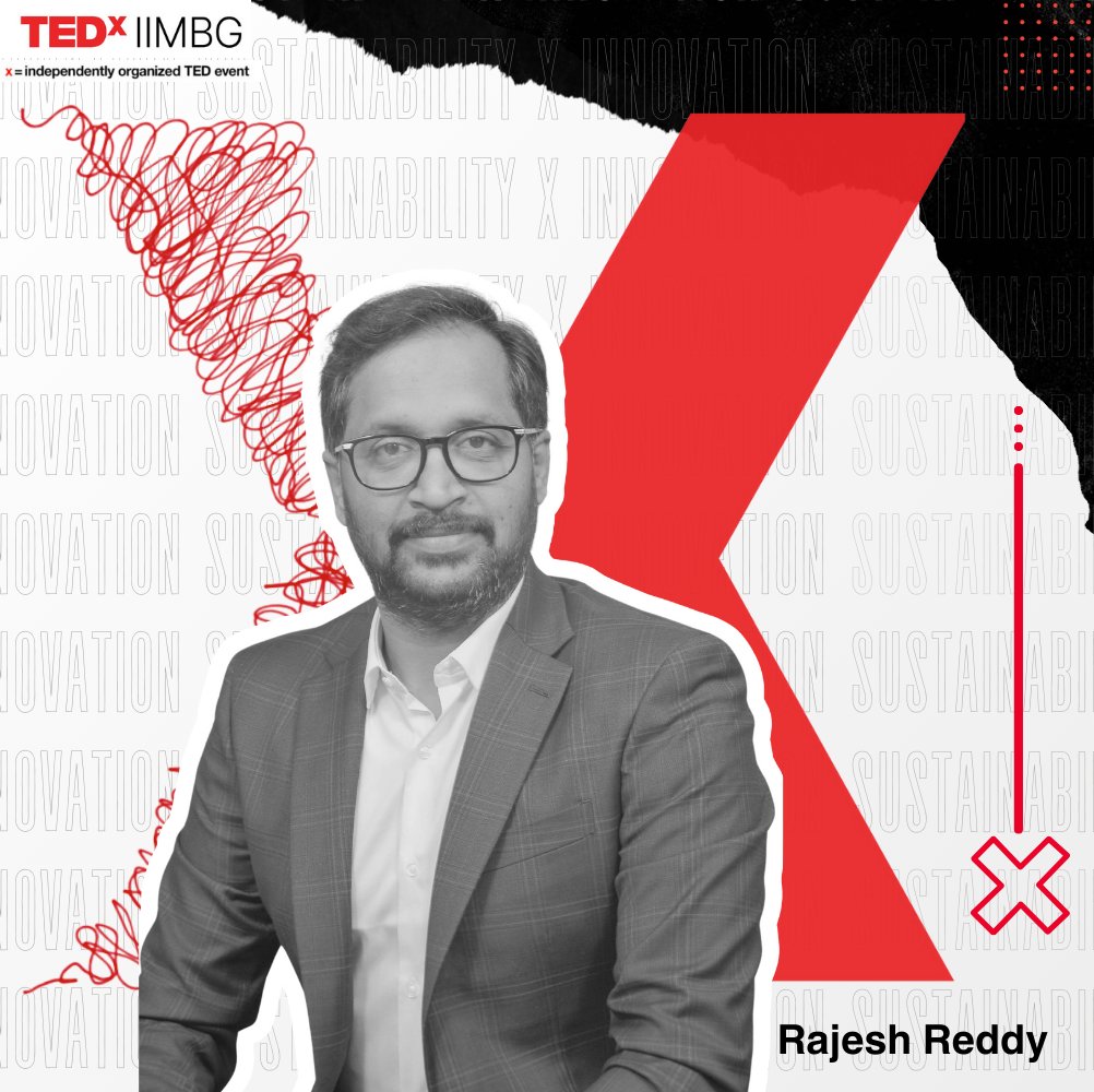 tedxiimbg's tweet photo. Meet Dr Rajesh Reddy , a trailblazing entrepreneur and sustainability advocate transforming rural economies through sustainable farming. 
@TEDTalks @TEDx
.
.
#tedx #iimbg #tedxiimbg #tedxevents #tedxindia #tedtalks #ecelliimbg #SustainabilityandInnovation #CreateInnovateInspire https://t.co/DANN1YUL4K