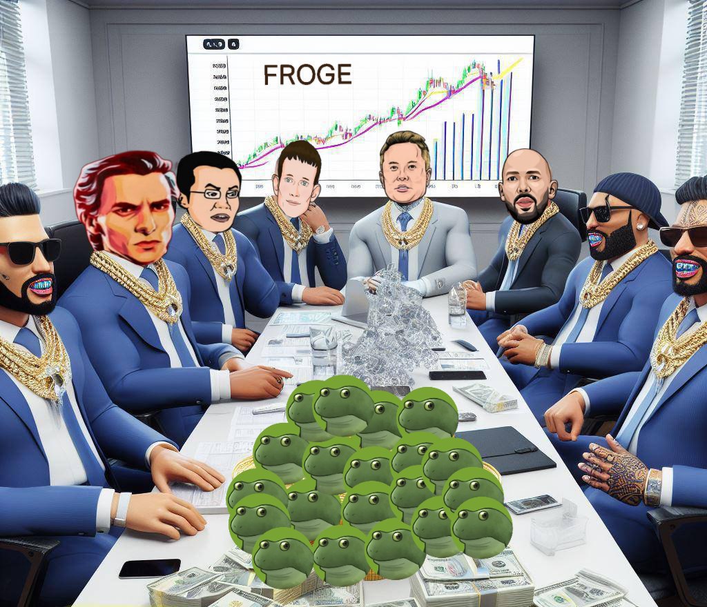 <a href="/XRPcryptowolf/">XRPcryptowolf</a> While everyone is anticipating Xrp to blow up. $froge is making a name for its self. #froge #frogearmy <a href="/FrogeVIP/">Froge</a> don't sleep on $froge