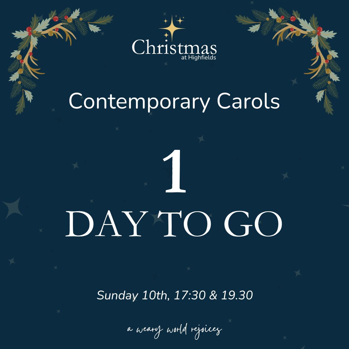 Our first carol services are tomorrow! Join us for Contemporary Carols, followed by Festive Punch and warm mince pies 🤤

📅 Sun 10th Dec
⏰ 17:30 &amp; 17:30
🪙 Completely free
📌 Monthermer Road, Cardiff, CF24 4QW