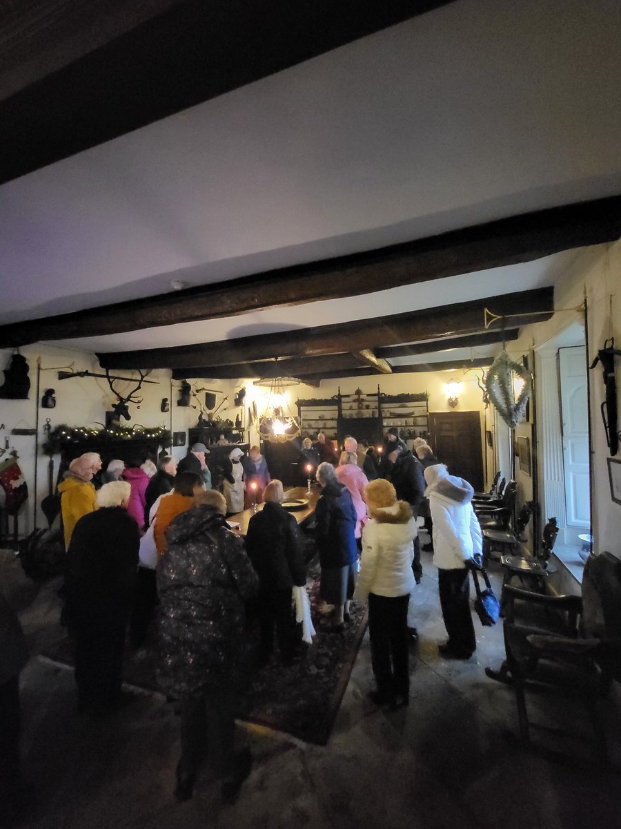 Fascinating visit to <a href="/Browsholme/">Browsholme Hall</a> in #Lancashire to better understand how family owned Historic Houses enhance their visitor experience. The guided tour pictured was <a href="/u3a_UK/">u3a</a> #historichouses