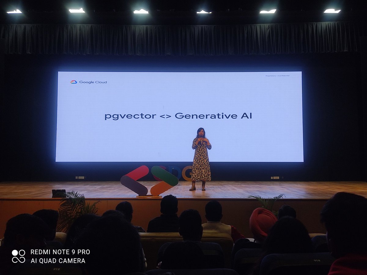 jasleengujral01's tweet image. Coming to the end of session by @AbiramiSukumara. Adding on to the more topics like Prompt Engineering.Stay tuned for more exciting discussions and check out the accompanying images for a visual journey! #devfestchandigarh #devfest23 #gdgchandigarh #wtmchandigarh
