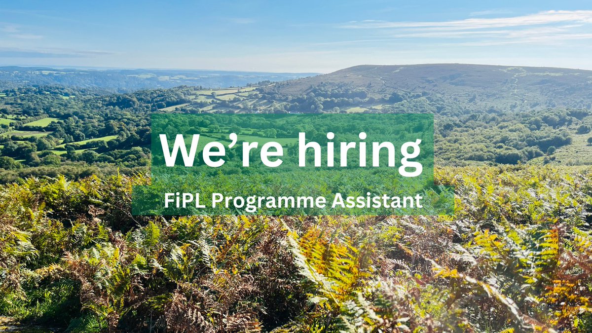 Last chance to apply for our Farming in Protected Landscapes programme assistant role and start your career on Dartmoor 💚 🌟 Find out more and apply ➡️ bit.ly/46ADVgP
