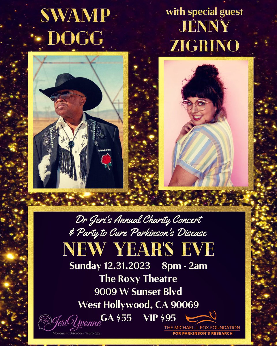 Join me at the Roxy NYE for this grooooovy double blast of fun!