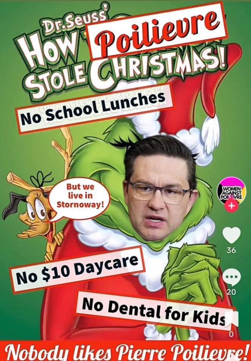 @PierrePoilievre Nonsense Conservatives are pulling a stunt that will cost me & many other Canadians $ if the carbon tax rebate stops. They don't care. They vote against initiatives that will help people. Their actions are deplorable. #PierrePoilievreIsPathetic #NobodyLikesPierrePoilievre