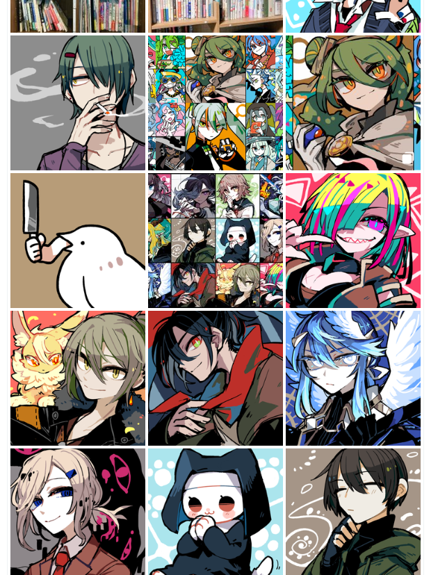 前にタグやってた辺りの一覧がめっちゃいい感じだったのでこういうメディア欄を目指すか……クソッ…… 