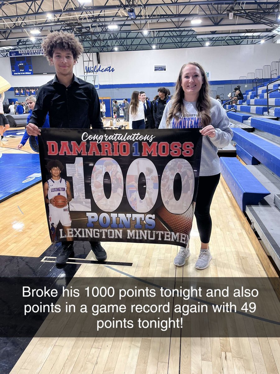 Our guy Mari hit 1k points and dropped a 49 point game. 🔥🎒🪣📢 #RoadTo2K @KCHS_Hoops @metrosports_mk @PrepHoopsMO @RL_HoopsMO @NXTPROHoopsMO