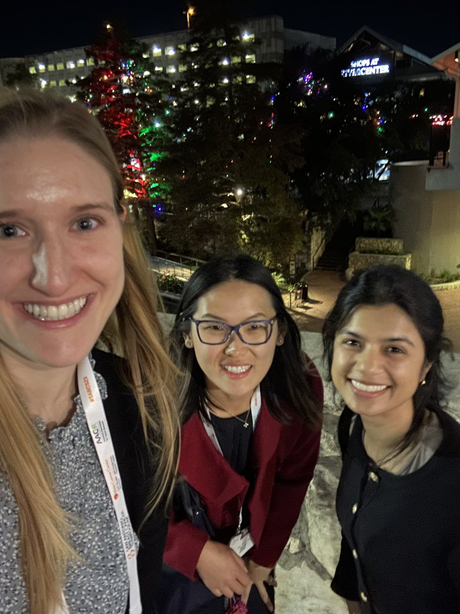 ZoeXZhang's tweet photo. Had an amazing experience at my first @SABCSSanAntonio! I learned so much! All I can say is, what an exciting time to be an aspiring breast oncologist! #SABCS23 https://t.co/YFKIXCLeEW