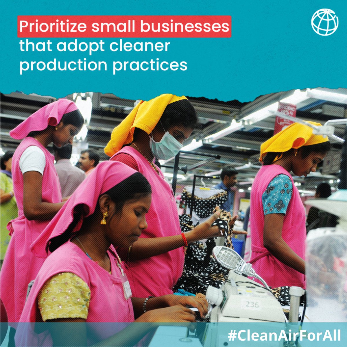 PunamchandraR's tweet photo. The Government of India’s
#NationalCleanAirProgramme (#NCAP) is a powerful step in acknowledging and resolving the problem of deteriorating ambient #airquality. Prioritize #msme that adopt #cleanerproduction says @wordbank
@PMOIndia @CMOGuj @sanghaviharsh @Balwantsinh99 https://t.co/jgJObqEZBR
