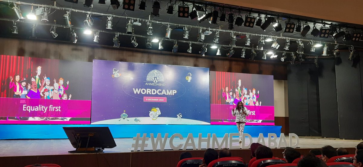 DanishaMetar's tweet photo. @yoast  @wpahmedabad
#WCAhmedabad #wordcamp2023
#WPAhmedabad https://t.co/VxL2z7HcPo