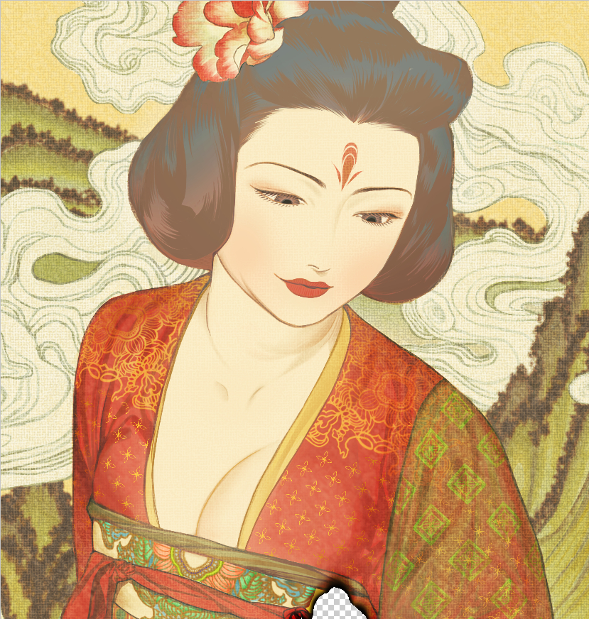 「 」|팔각八角のイラスト