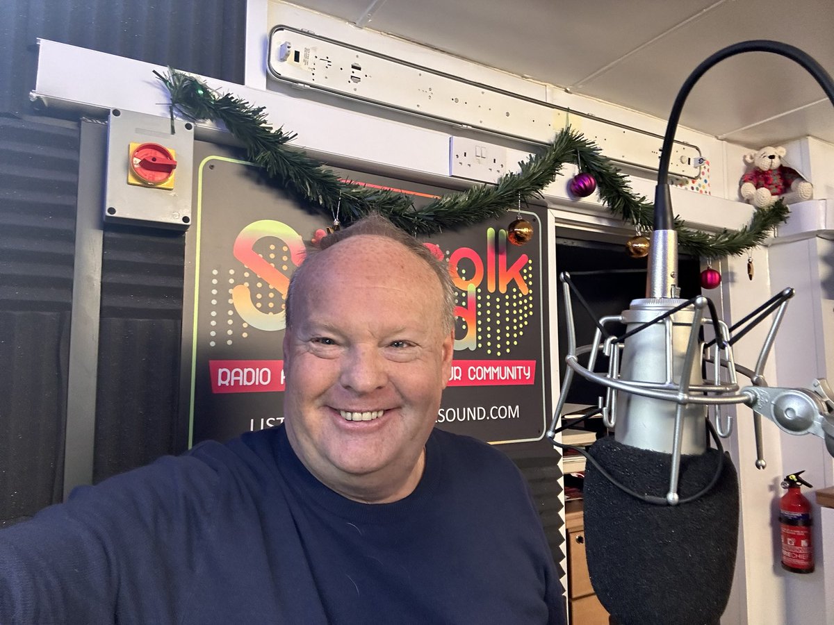 MarkGlennMurphy's tweet image. On air now @Suffolk_Sound #KeepingItLocal