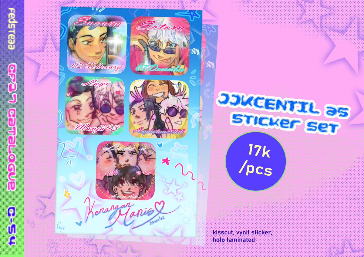 fedsteaa's tweet photo. [RTS ARE APPRECIATED<3]
My catalogue for #Comifuro17! 

You can see me in C-54, I'll be available on both days! ^___^ 

Fandom: Hsr, CSM, Slam dunk, JJK, Skip to loafer, originals 

see u der!!!(⁠◍⁠•⁠ᴗ⁠•⁠◍⁠)⁠✧⁠*⁠。

#cf17 #cf17catalogue #comifuro17catalogue #artidn https://t.co/vilXACsh0o