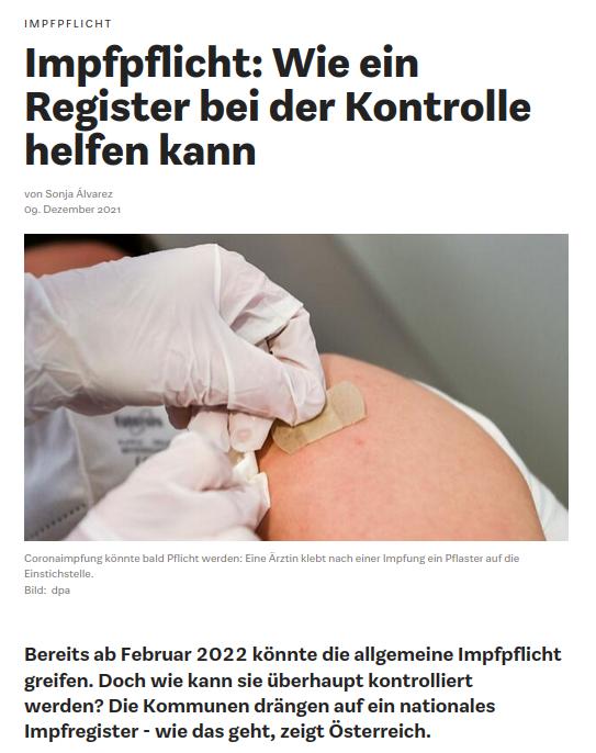 provoziert's tweet photo. Heute vor zwei Jahren:
„Eine #Impfpflicht wäre der gute Anlass, ein allgemeines #Impfregister einzuführen“, sagte Gerd #Landsberg, Hauptgeschäftsführer des Deutschen Städte- und Gemeindebunds."
https://t.co/W1RaNN4daa
#RichtigErinnern https://t.co/xPIcPxoZkq