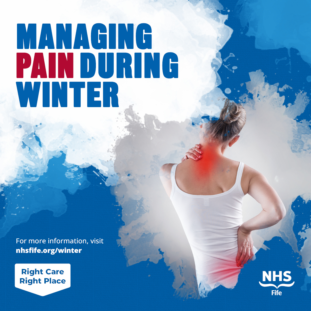 For many people, the onset of winter can increase sensitivity to the cold and worsen pre-existing pain.  There are a number of ways you can help manage the pain that you can feel as a result of the cold this winter. For more information, visit: nhsfife.org/winterpain