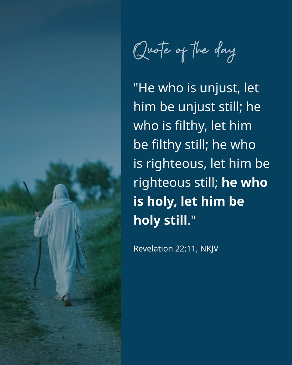 One day soon, the judgment will end, and Jesus will make one of the most solemn declarations in all the Bible. Now is the day to choose to follow Him. Only He has the power to change our hearts and make us like Him.