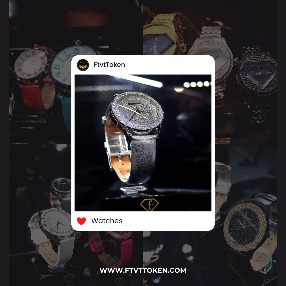 ftvtglobal's tweet photo. #ftvt #fashion #coinsbit #token #probit #fashiontvtoken #watches #trend #products https://t.co/ifnGy81jtC
