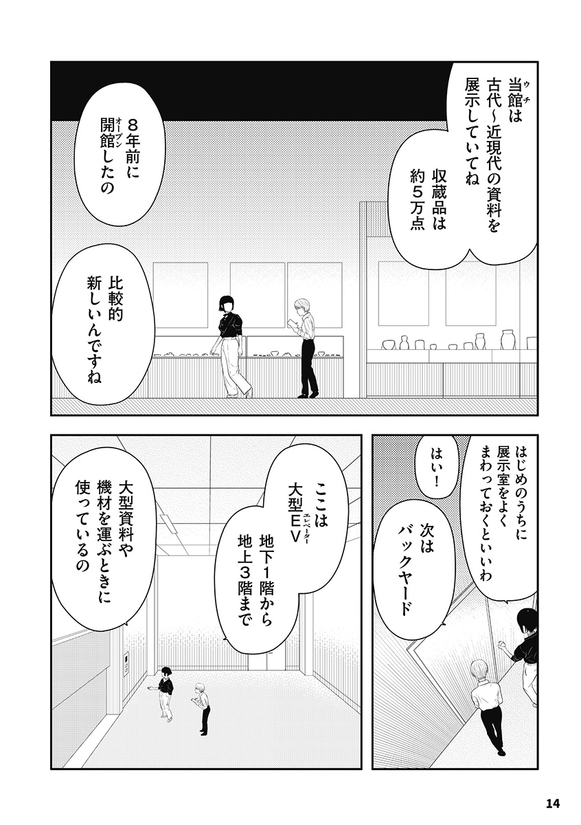 学芸員が実際に体験した博物館の怖い話(4/5) #漫画が読めるハッシュタグ