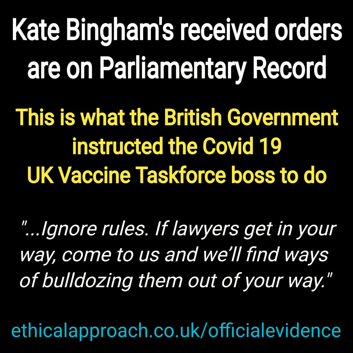 EthicalApproach's tweet photo. #irony to top all ironies
THE BINGHAM CENTRE FOR THE RULE OF LAW (yes, as in #LordBingham & #KateBingham)
"One of the central purposes of the Rule of Law is to ensure that governments are subject to the law, not above it."
https://t.co/VnETpwmZ0E
and then we have...this ๐๐ป https://t.co/HahXqqm1Rj