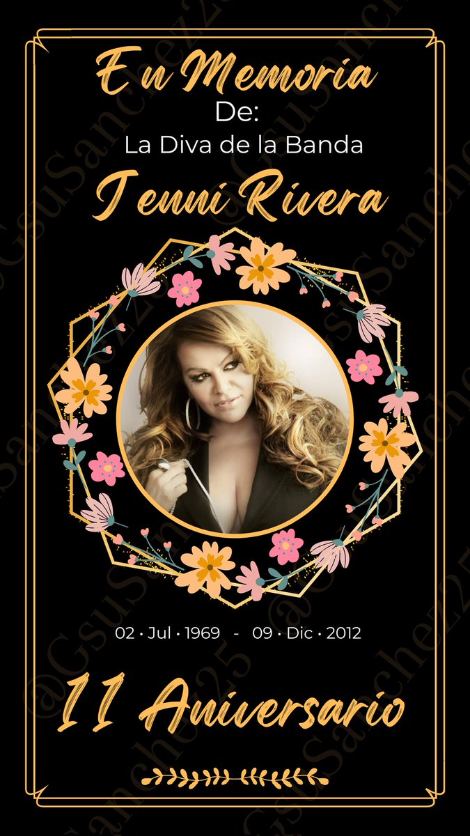 GsuSanchez25's tweet photo. En memoria de @jennirivera  la Gaan Señora, la Diva de la Banda, https://t.co/Ugt6EoiXjg
