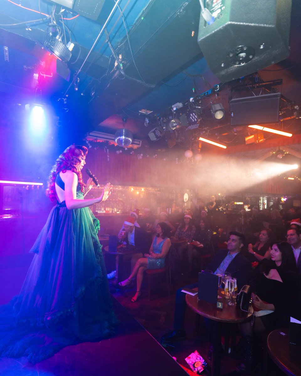 phoenixartsclub's tweet image. Counting down to a weekend filled with festive fun! Join us for ‘All I Want For Christmas Is Cabaret’ today at 6 &amp;amp; 8.45 pm, and Sunday at 7.30 pm. 🎄✨ #ChristmasCabaret #WeekendJoy #LondonWeekend #Cabaret #Weekend